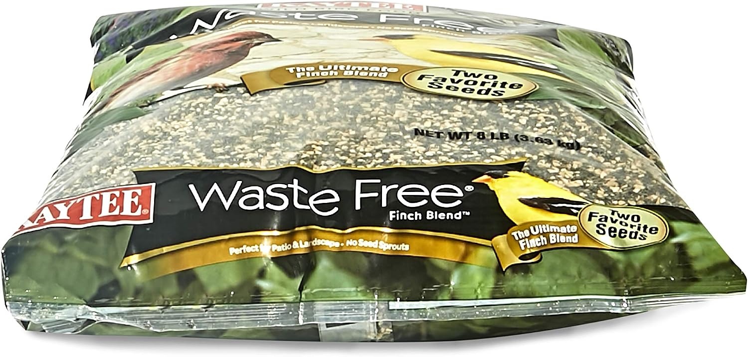 image:imageKaytee No Mess Finch Seed and Nyjer Blend Attracts Goldfinches Chickadees Junos Finches and Other Wild Birds 8 Pounds128 Ounce Pack of 2