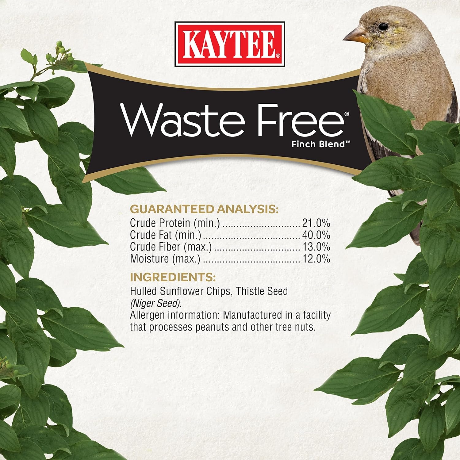 image:imageKaytee No Mess Finch Seed and Nyjer Blend Attracts Goldfinches Chickadees Junos Finches and Other Wild Birds 8 Pounds128 Ounce Pack of 2