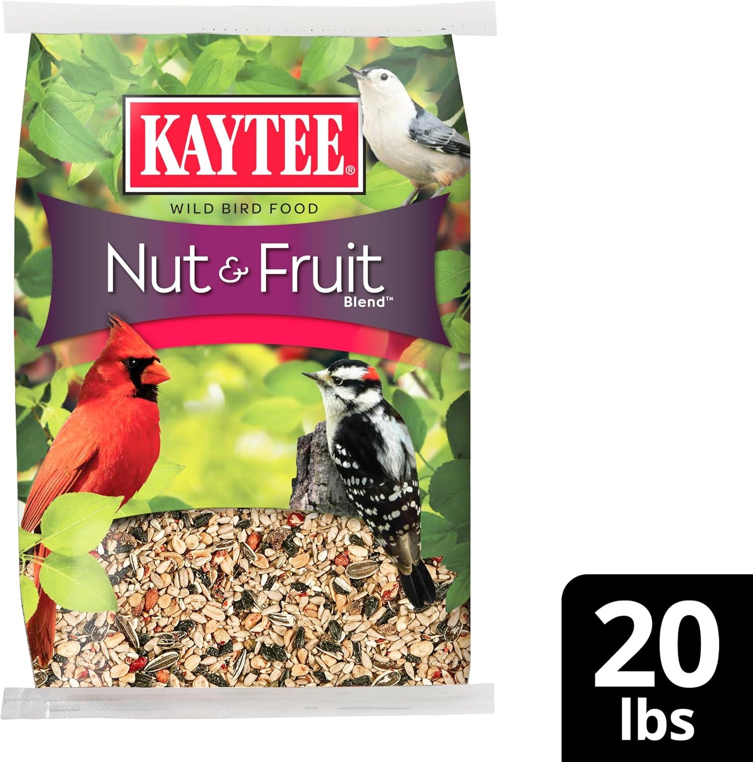 image:imageKaytee Nut amp Fruit Wild Bird Seed 5 lb20 Pound Pack of 1