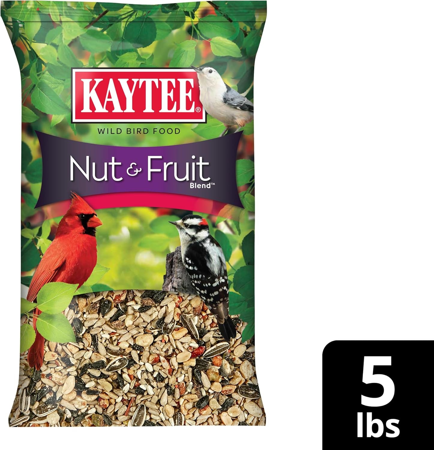 image:imageKaytee Nut amp Fruit Wild Bird Seed 5 lb5 Pound Pack of 1