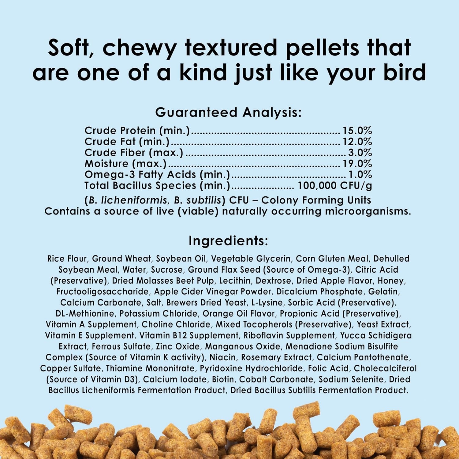 image:imageKaytee NutriSoft Pet Parakeet amp Cockatiel Bird Food 2 lbMacawCockatoo