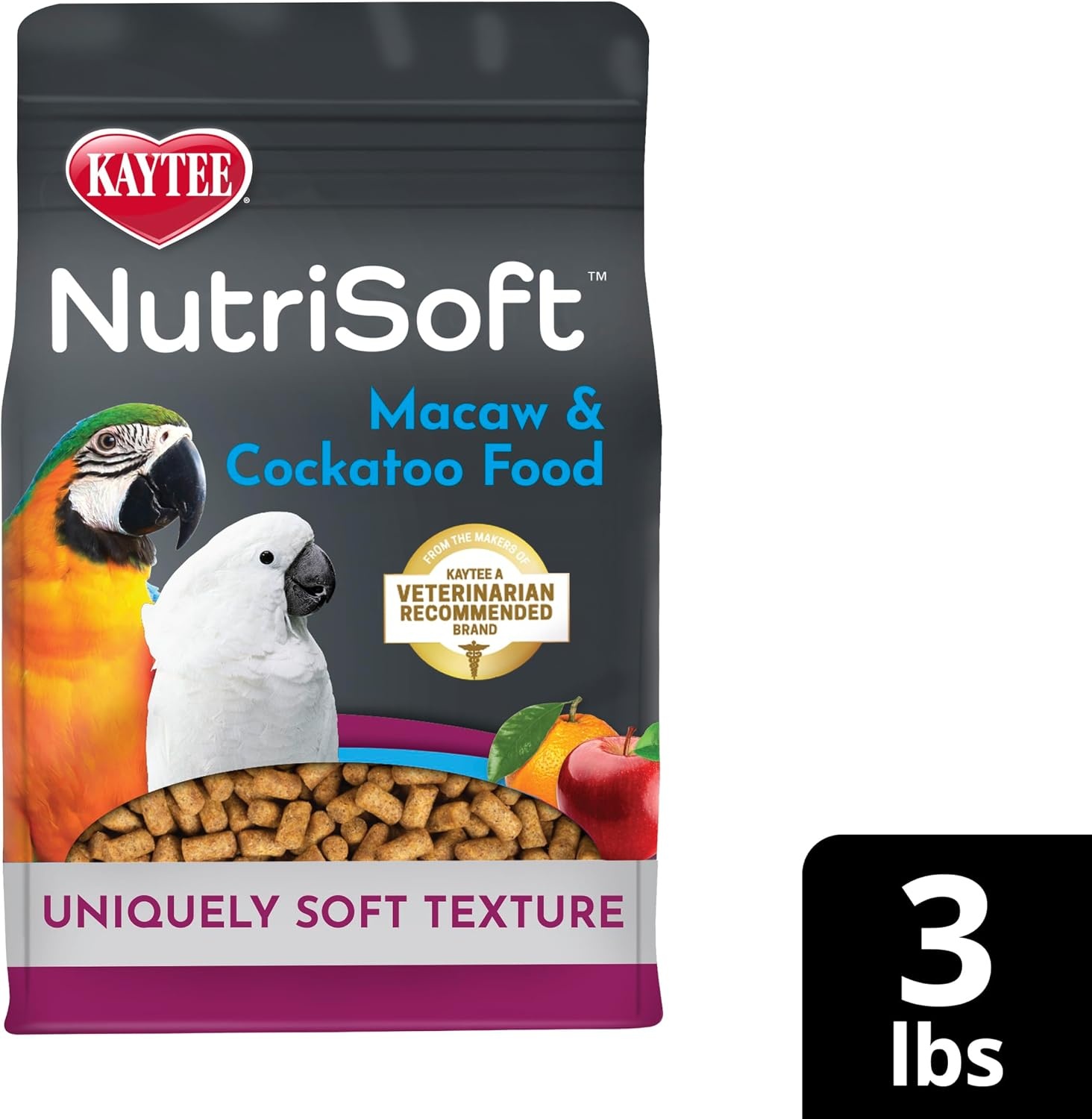 image:imageKaytee NutriSoft Pet Parakeet amp Cockatiel Bird Food 2 lbMacawCockatoo
