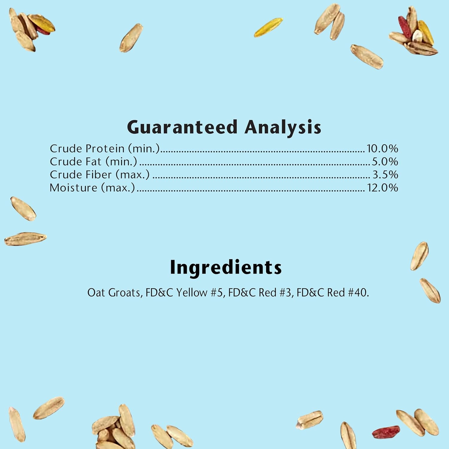 image:imageKaytee Oat Groats Treat Jar for Pet Birds 11 Ounces11 Ounce Pack of 1