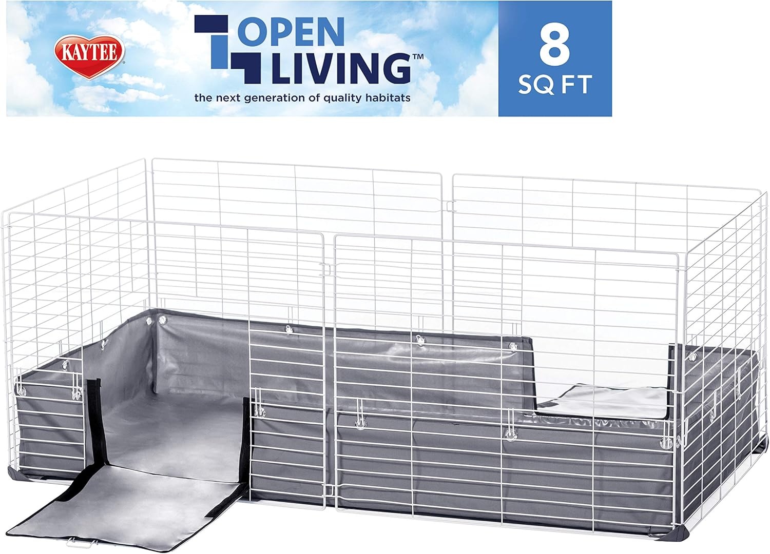 image:imageKaytee Open Living Pet Guinea Pig or Rabbit Habitat Replacement Liner 48 x 24480L x 240W x 190H