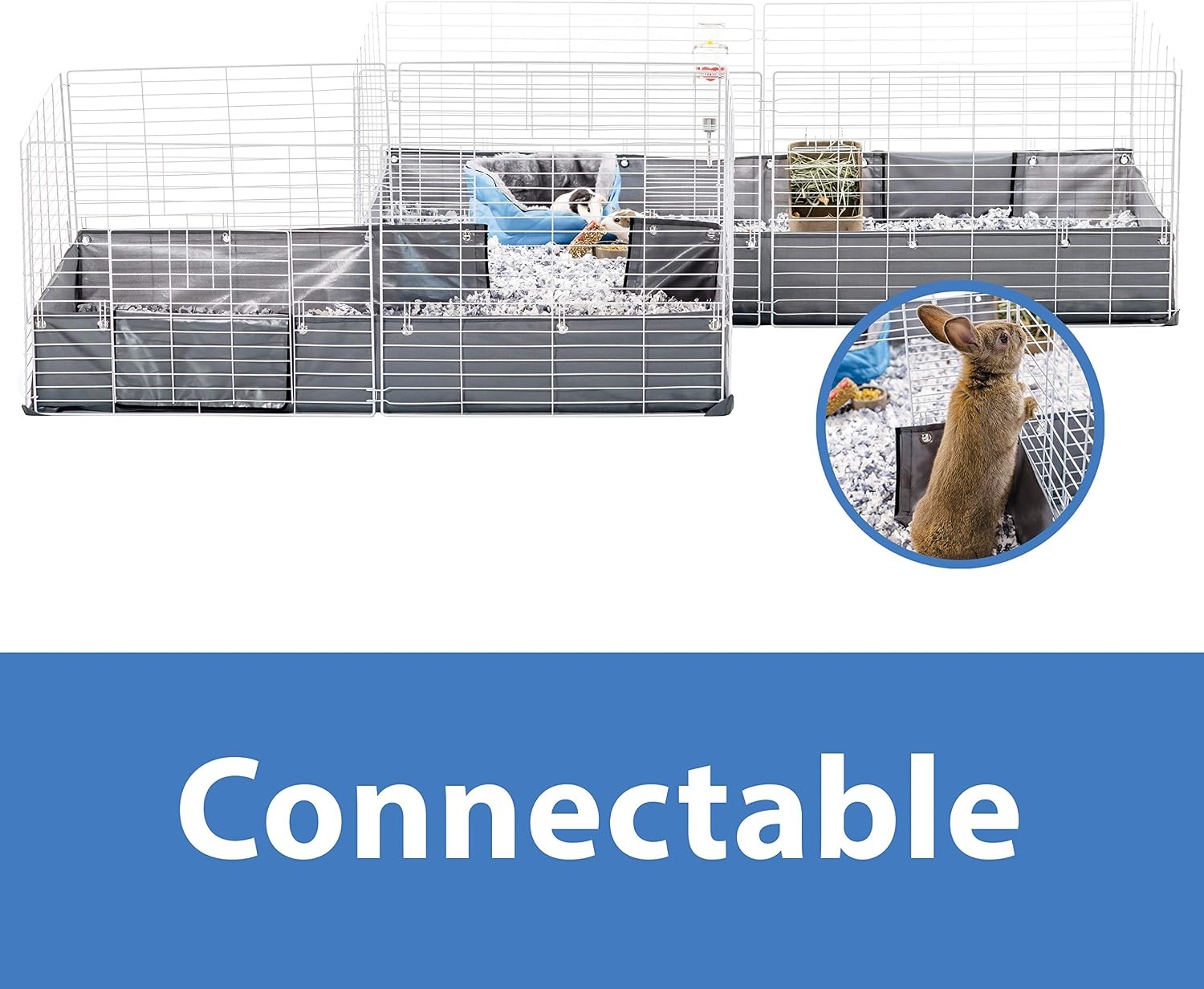 image:imageKaytee Open Living Pet Guinea Pig or Rabbit Habitat Replacement Liner 48 x 24480L x 240W x 190H