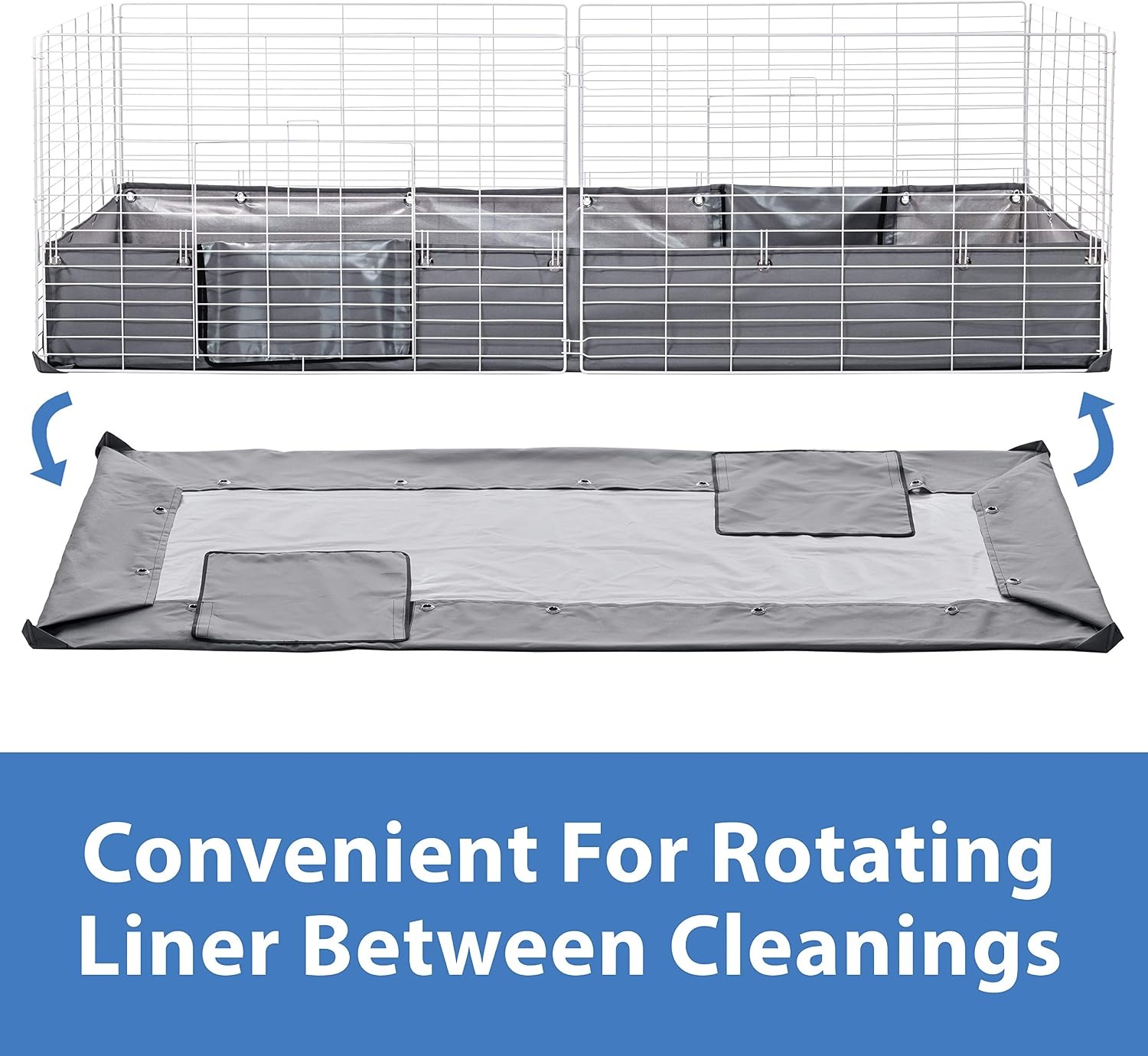 image:imageKaytee Open Living Pet Guinea Pig or Rabbit Habitat Replacement Liner 48 x 24600L x 300W x 01H
