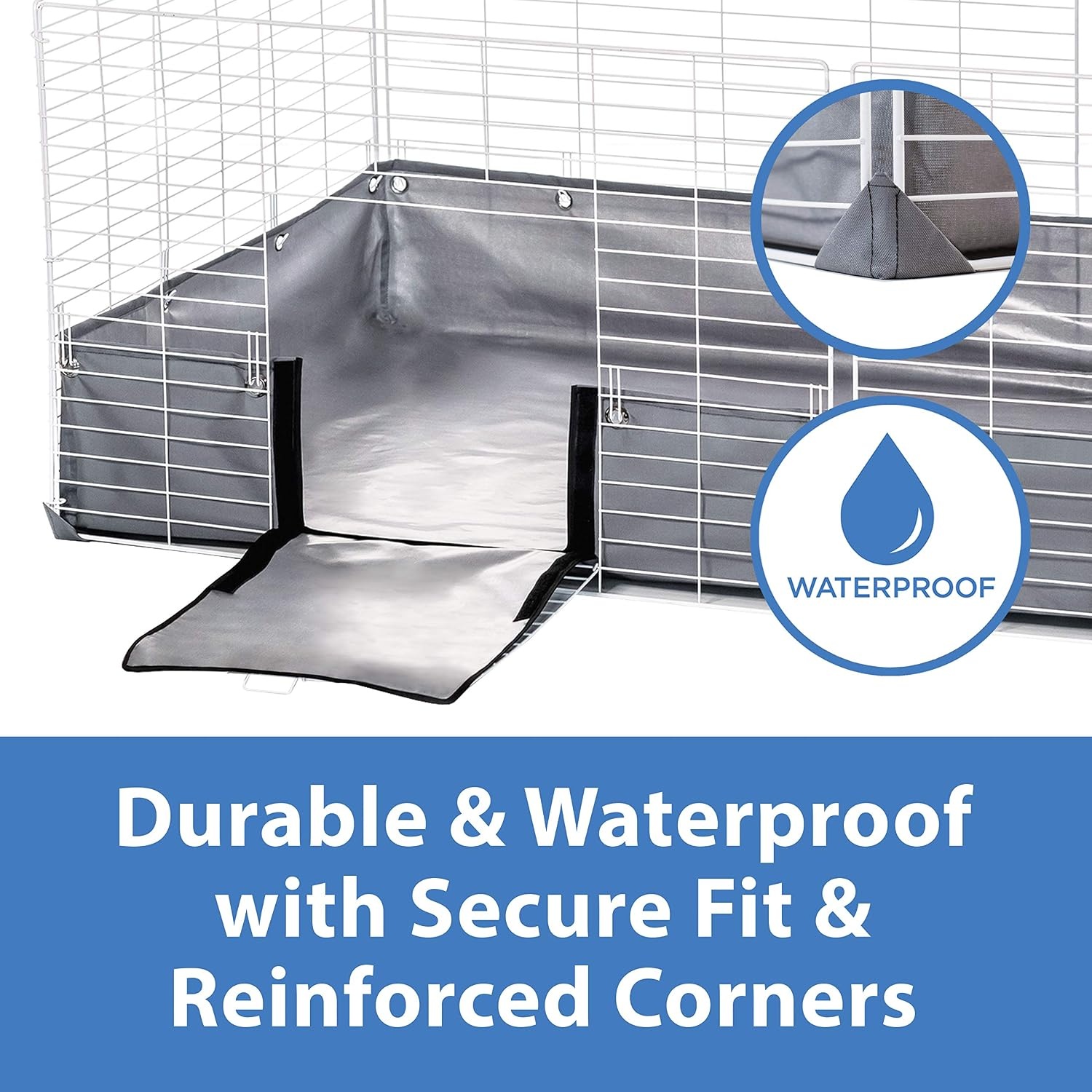 image:imageKaytee Open Living Pet Guinea Pig or Rabbit Habitat Replacement Liner 48 x 24600L x 300W x 01H