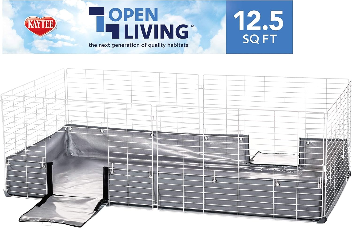 image:imageKaytee Open Living Pet Guinea Pig or Rabbit Habitat Replacement Liner 48 x 24600L x 300W x 190H
