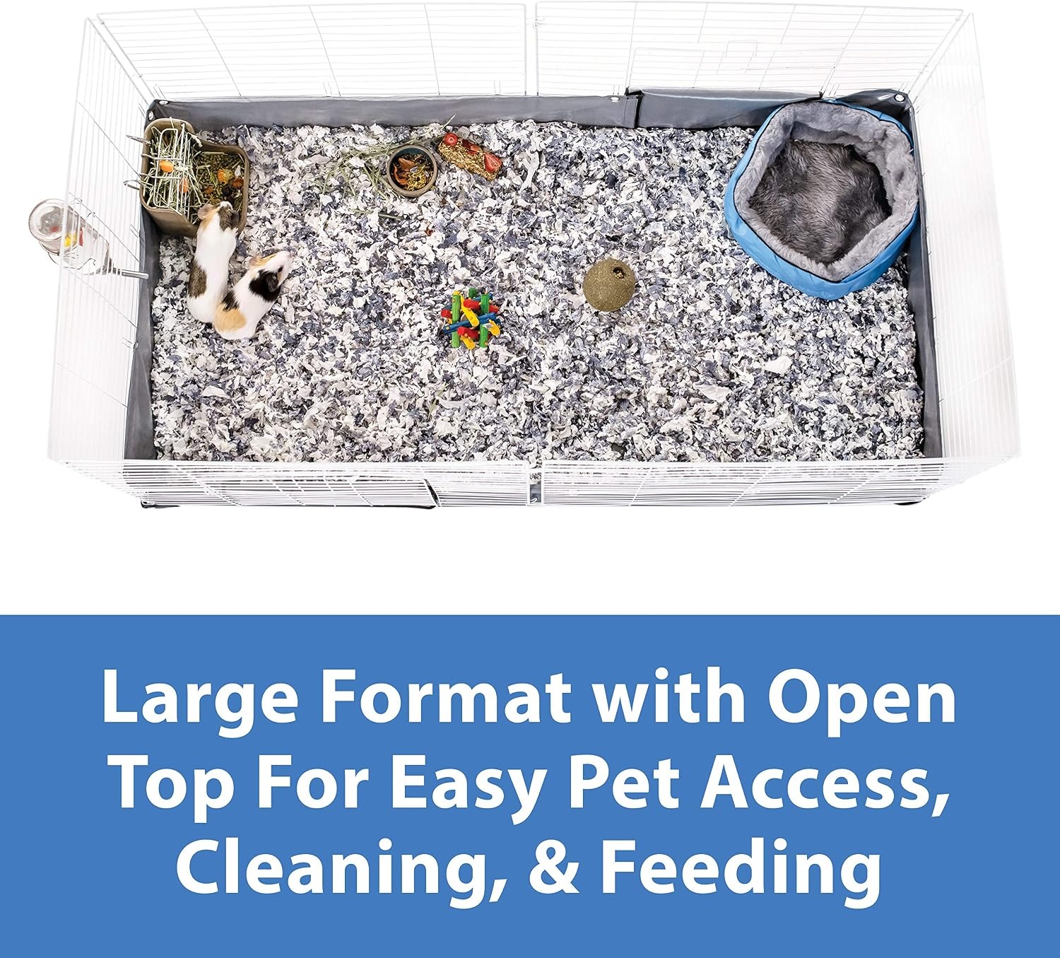 image:imageKaytee Open Living Pet Guinea Pig or Rabbit Habitat Replacement Liner 48 x 24600L x 300W x 190H