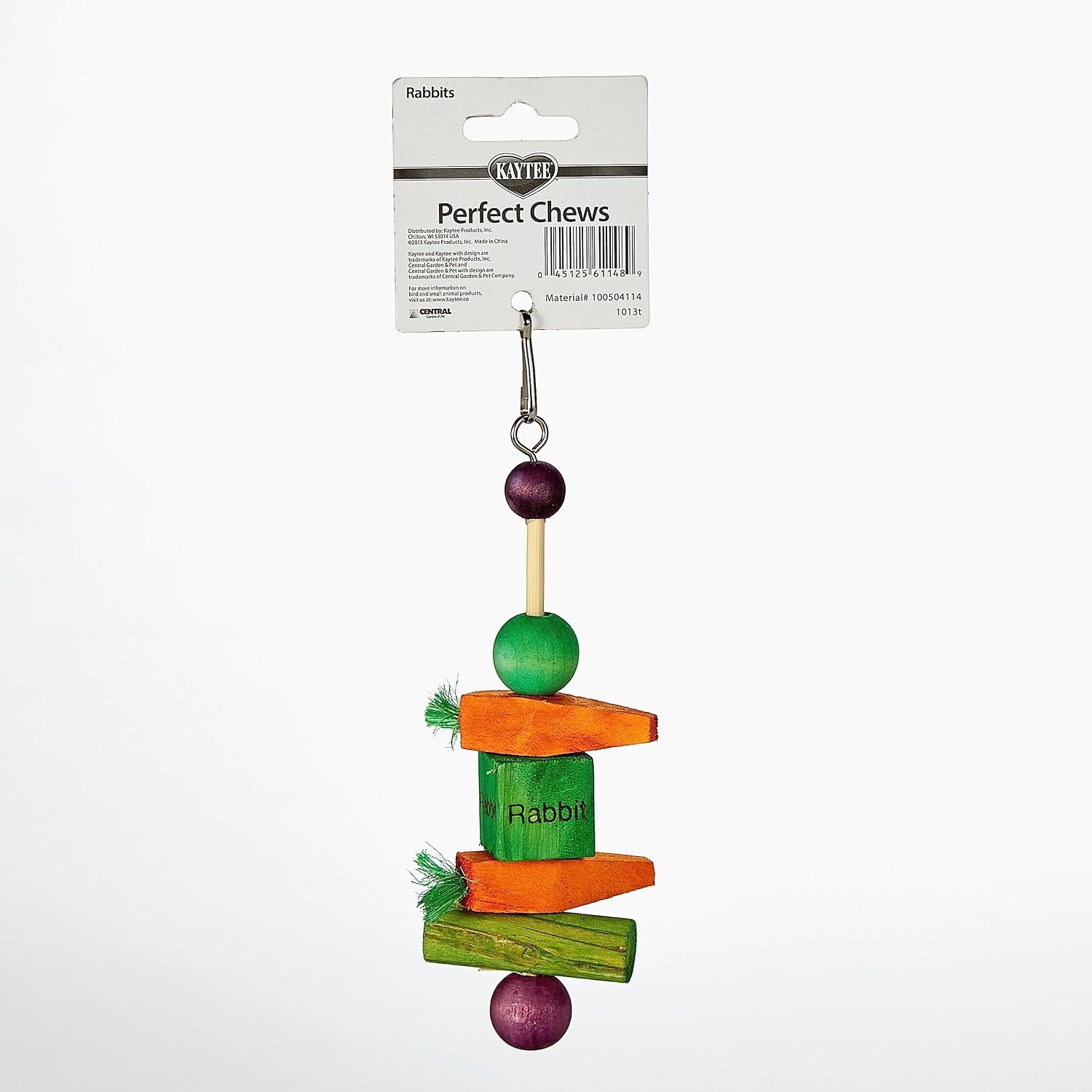 image:imageKaytee Perfect Chews Hanging Wood Chew Toy for Pet Rabbits and Other Small Animals1 Count Pack of 2