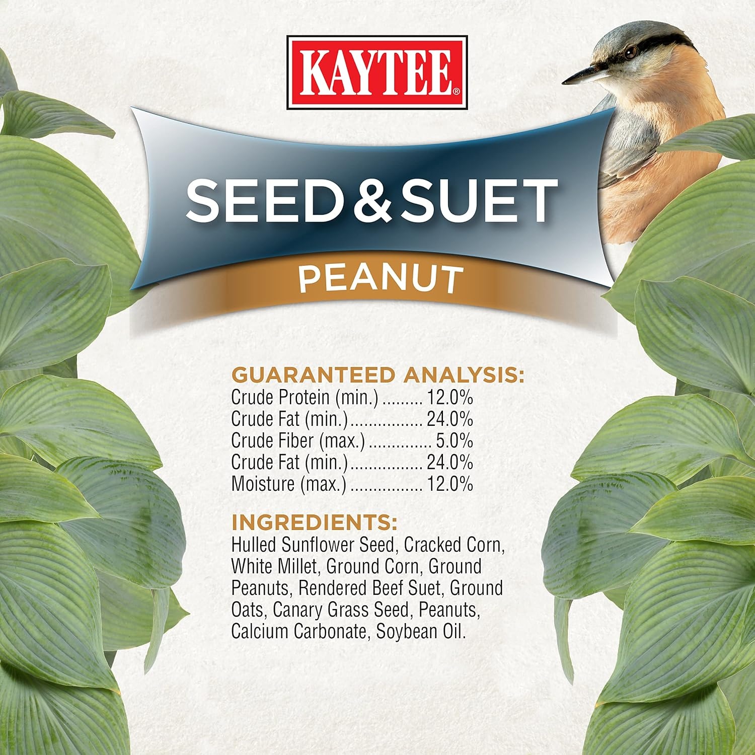 image:imageKaytee Seed amp Suet No Mess Peanut 10 Pounds10 Pound Pack of 1