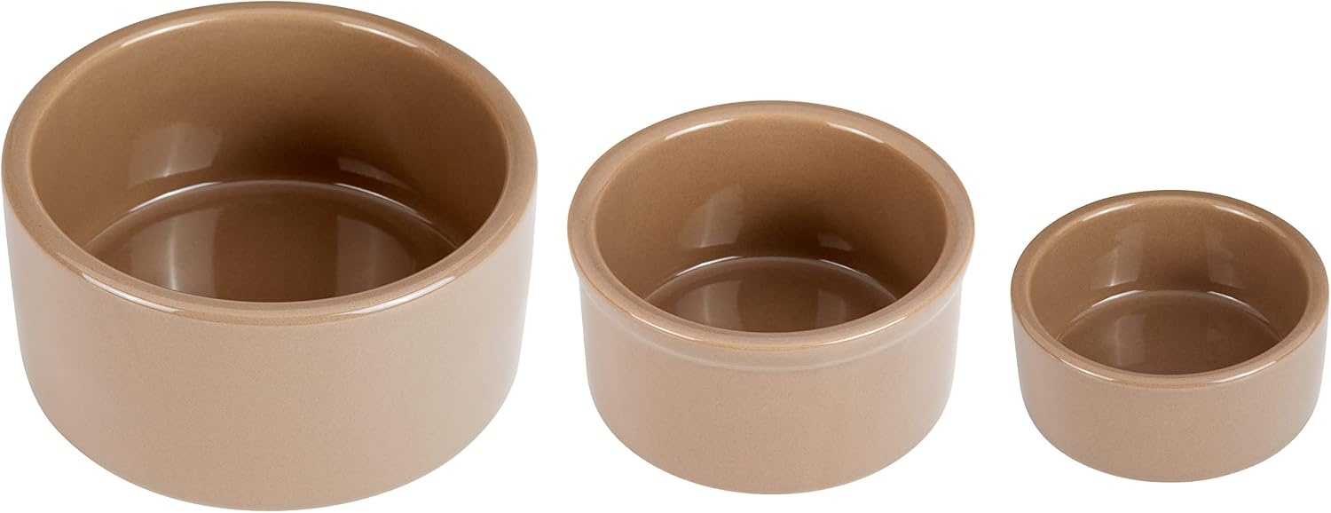image:imageKaytee Stoneware Ceramic Pet Hamster Bowl Brown 5Inch3 in