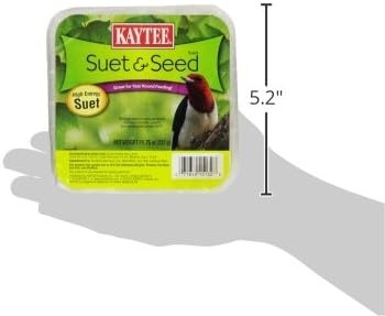 image:imageKaytee Suet amp Seed High Energy Mini Suet 1175 Ounces1175 Ounce Pack of 4