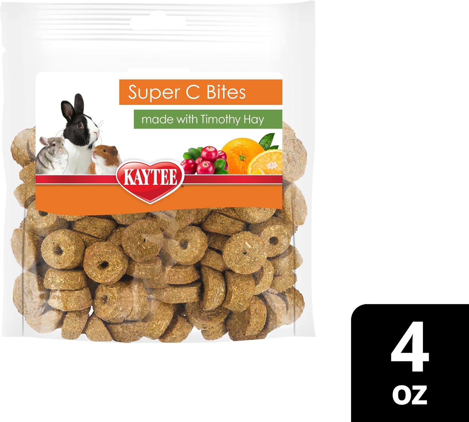 image:imageKaytee Super C Bites Guinea Pig Treats Cranberry 15 PoundCranberry and Orange
