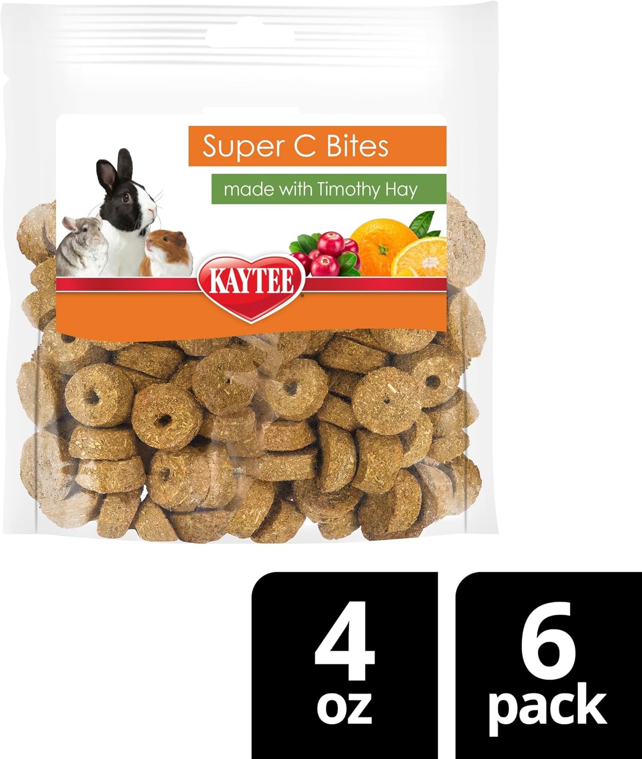 image:imageKaytee Super C Bites Guinea Pig Treats Cranberry 15 PoundCranberry and Orange