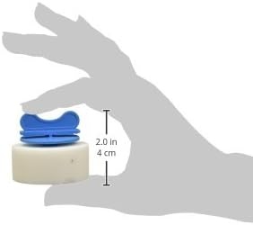 image:imageKaytee Super Salt Savors with Holder Small Animal Salt Lick 258 oz White Mineral Block with Blue Mounting Bracket 3 Pack for Guinea Pigs Hamsters RabbitsOne Size