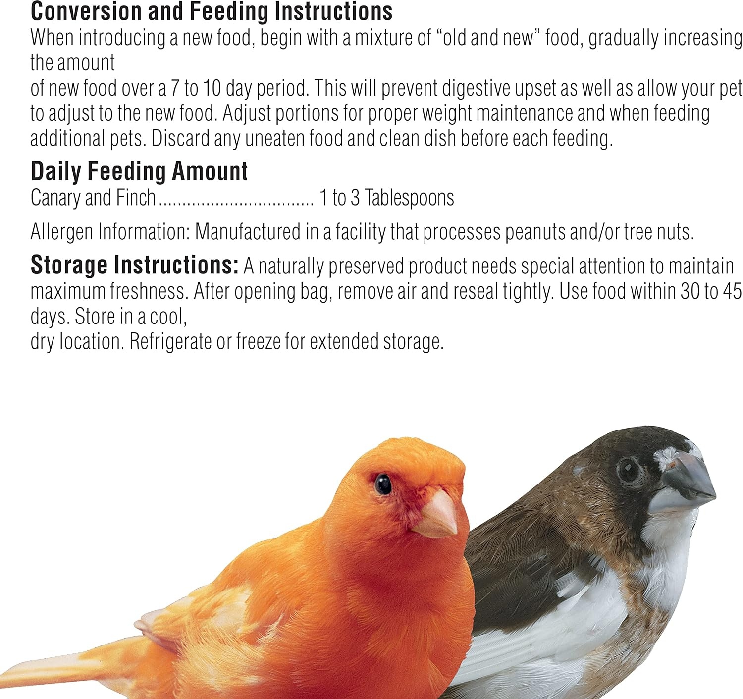 image:imageKaytee Supreme Pet Canary amp Finch Food Natural Seed amp Grain Blend with Added Vitamins amp Minerals No Artificial Colors or Flavors 20 Pounds2 Pound Pack of 1