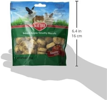 image:imageKaytee Timothy Biscuits Timothy Hay Bunny Treats for Rabbits 4 OzApple