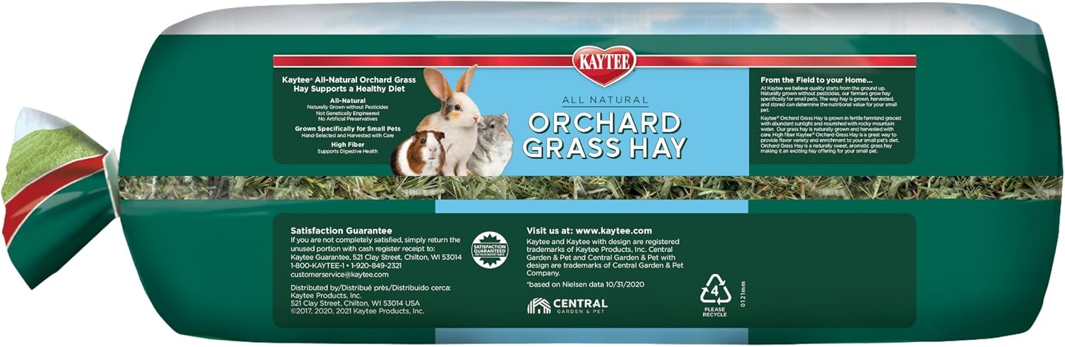 image:imageKaytee Timothy Hay amp Orchard Grass for Guinea Pigs Rabbits amp Other Small Animals 48 oz15 Pound Pack of 1