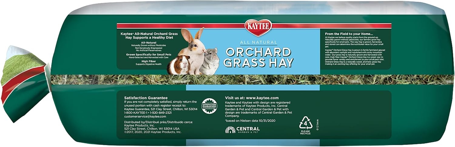 image:imageKaytee Timothy Hay amp Orchard Grass for Guinea Pigs Rabbits amp Other Small Animals 48 oz15 Pound Pack of 1