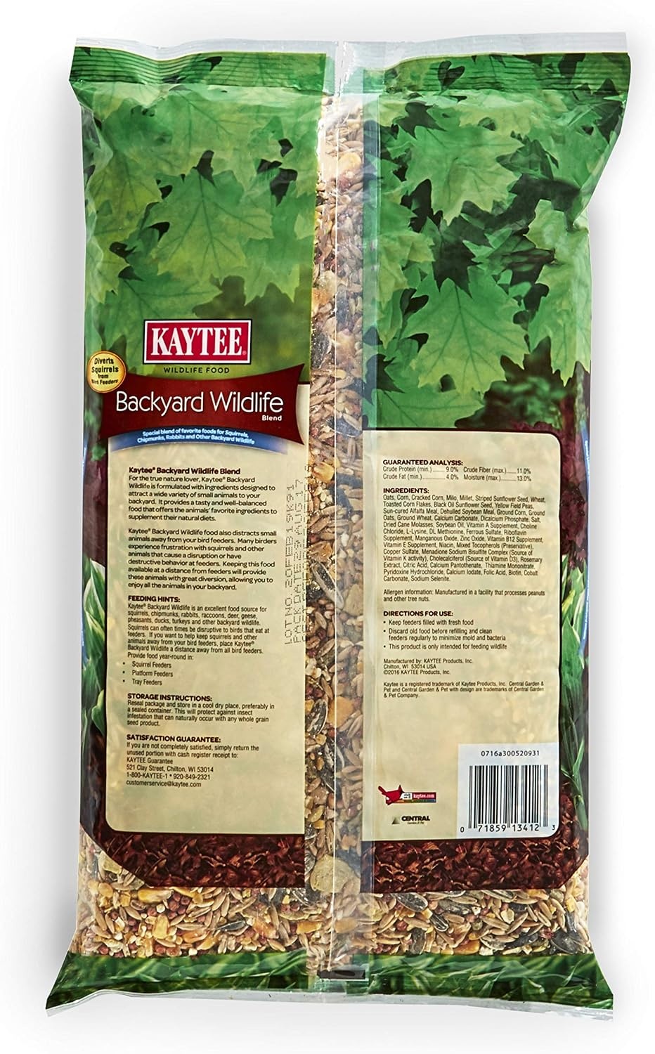 image:imageKaytee Ultimate Backyard Wildlife Food for Wild Squirrels Rabbits Chipmunks and More 8 Pounds5 Pound Pack of 2