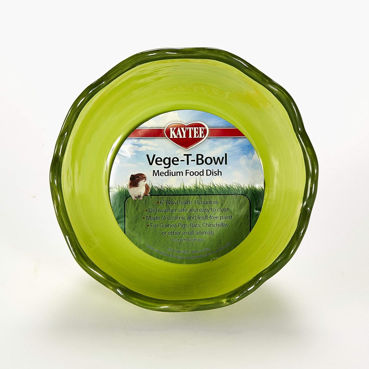 image:imageKaytee VegeTBowl Cabbage 6 inches GreenGreen