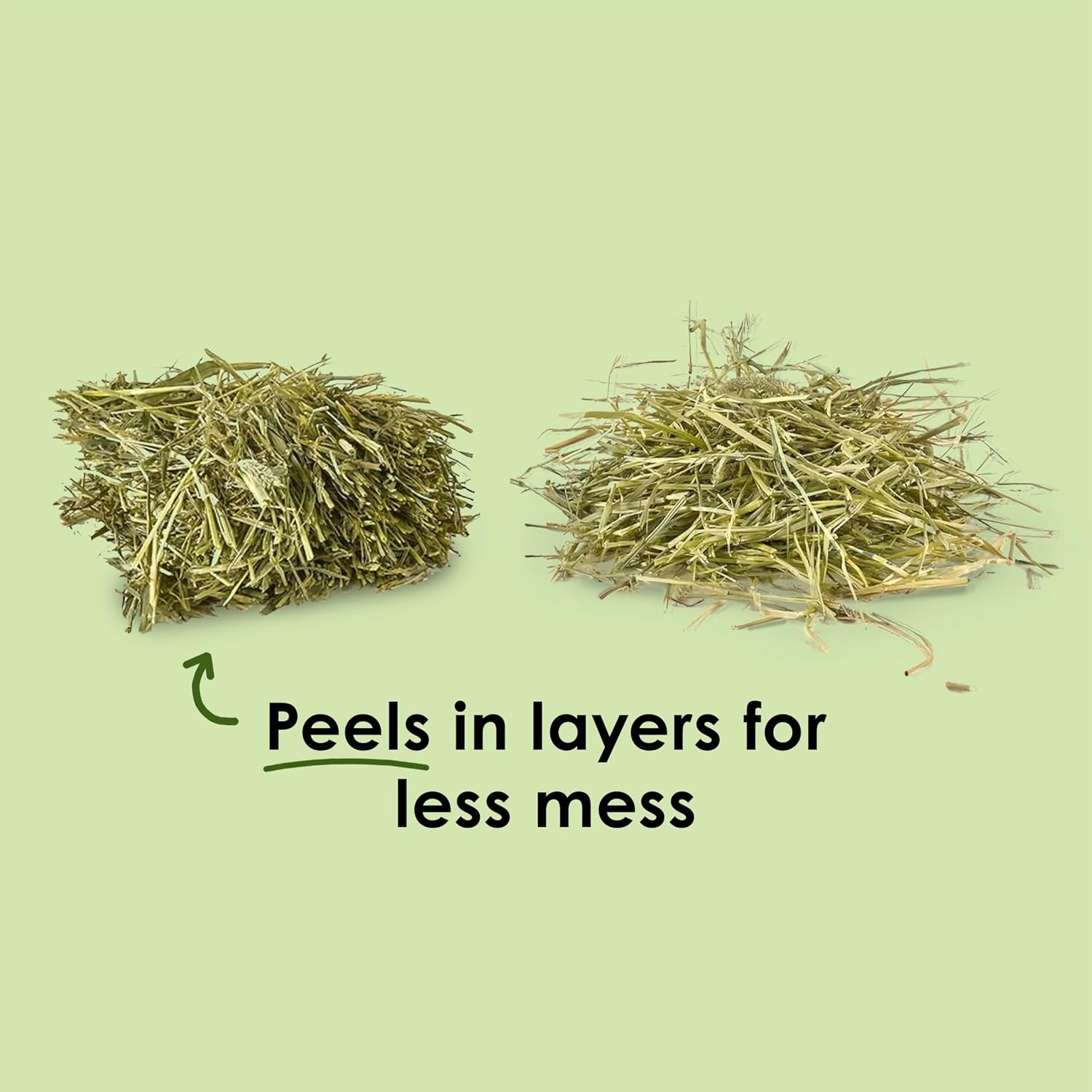 image:imageKaytee Wafer Cut Timothy Hay for Rabbit amp Guinea Pigs 180 Ounce1125 Pound Pack of 1