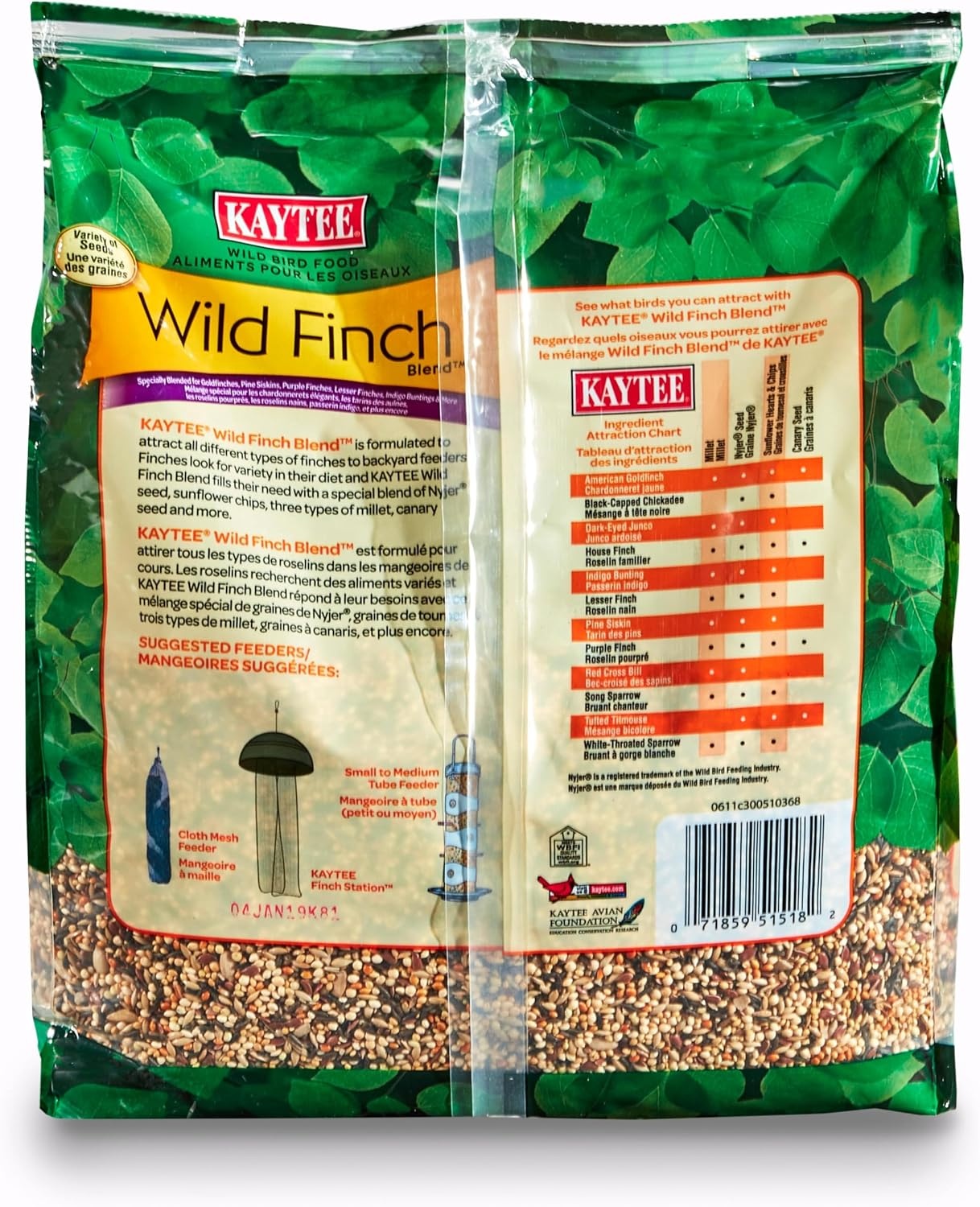image:imageKaytee Wild Bird Finch Food Blend 3 lb5 Pound Pack of 1