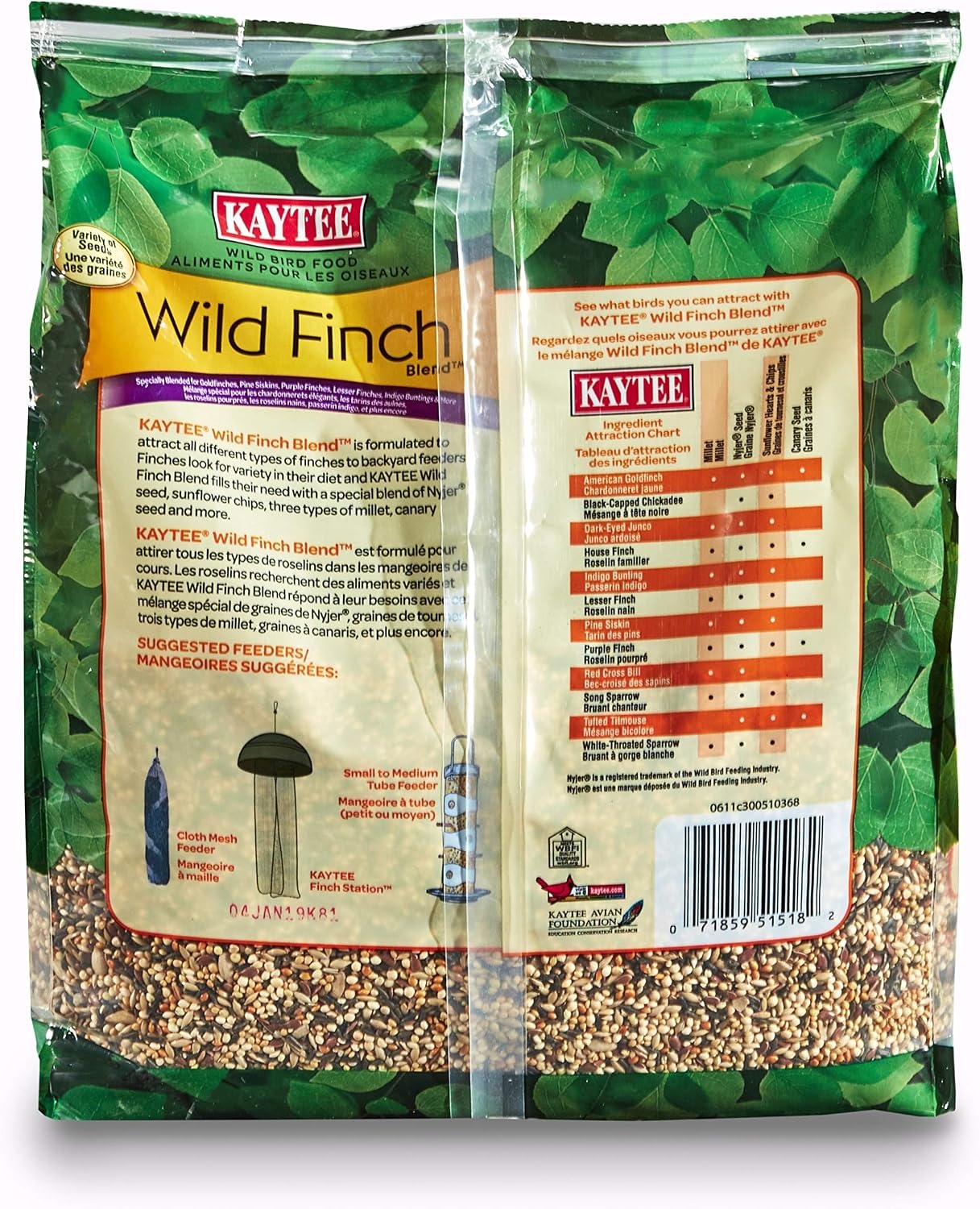 image:imageKaytee Wild Bird Finch Food Blend 3 lb5 Pound Pack of 2