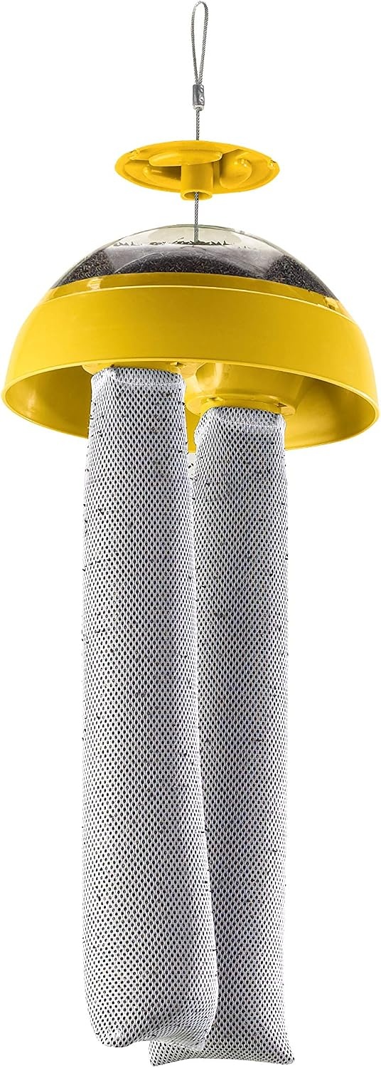 image:imageKaytee Wild Bird Finch Station 2 Soft Mesh Sock Feeder Includes Yellow 4 Socks2 Count Pack of 4