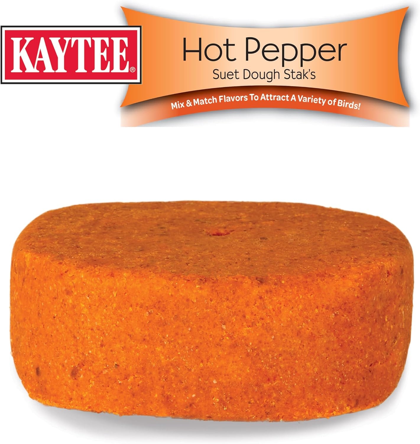 image:imageKaytee Wild Bird Food Peanut Crunch Suet Dough Stak 145 ozHot Pepper