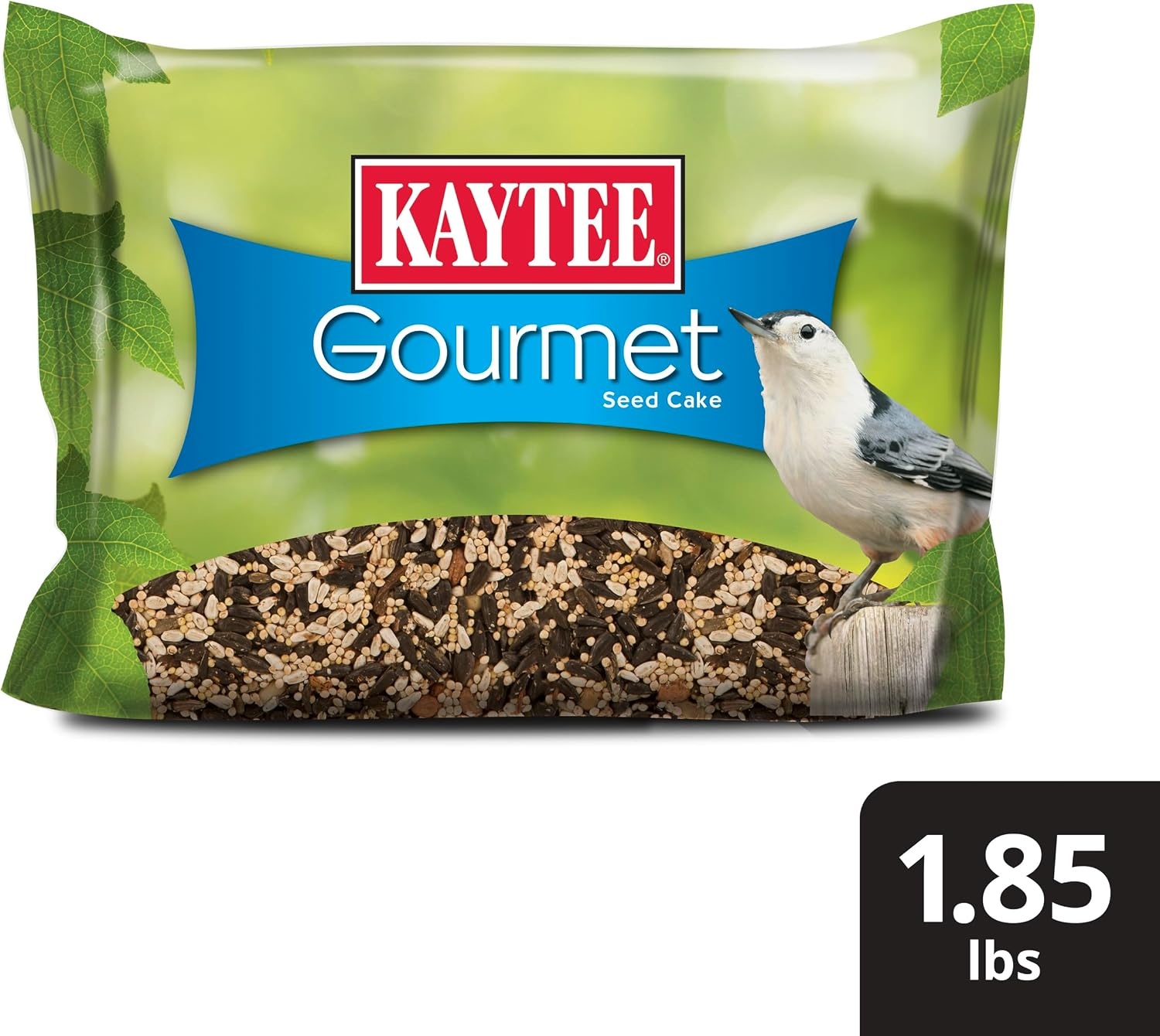 image:imageKaytee Wild Bird Gourmet Seed Cake For Cardinals Chickadees Juncos Titmice Woodpeckers and More 2 Pounds2 Pound Pack of 1