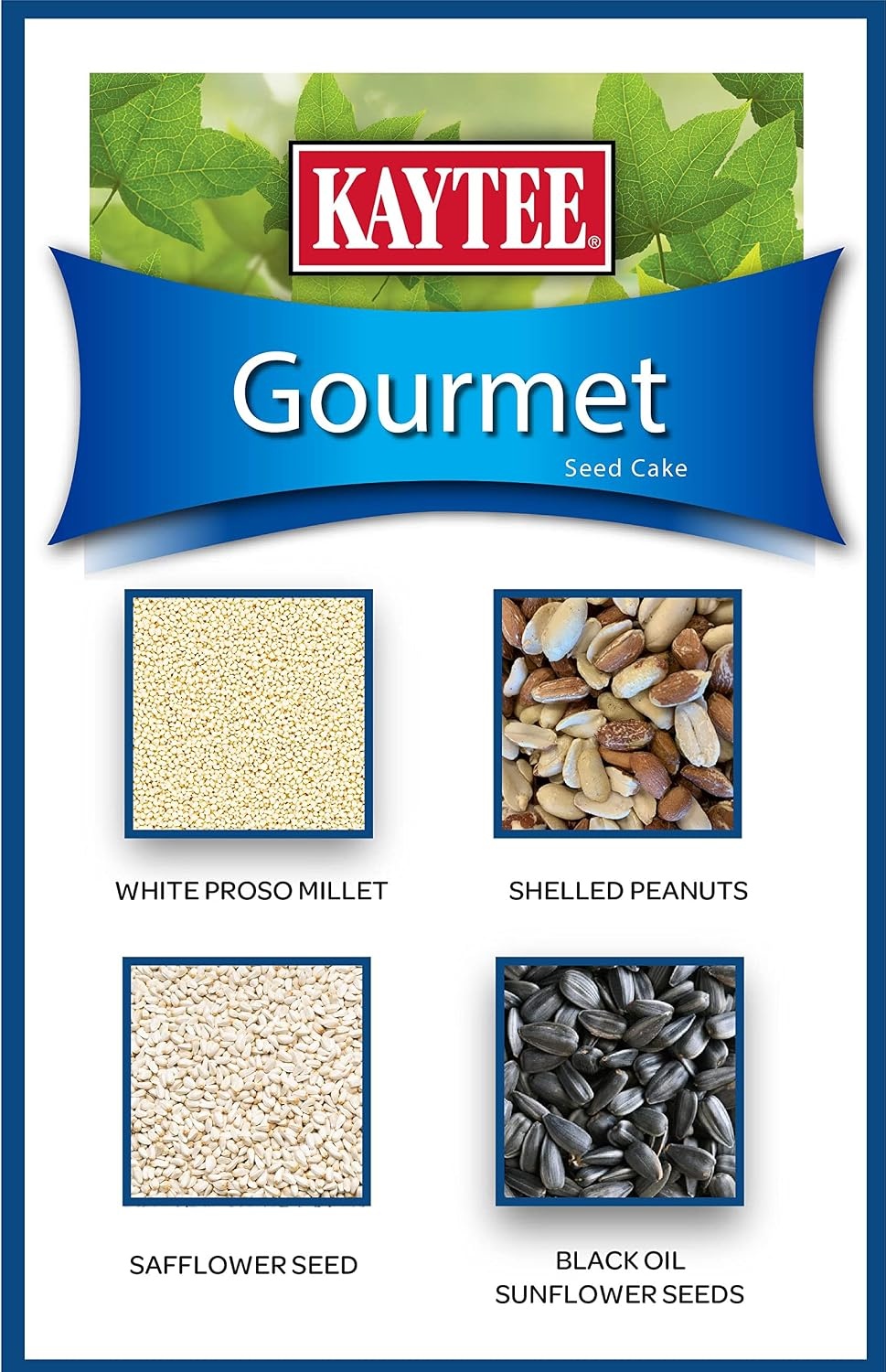 image:imageKaytee Wild Bird Gourmet Seed Cake For Cardinals Chickadees Juncos Titmice Woodpeckers and More 2 Pounds32 Ounce Pack of 2