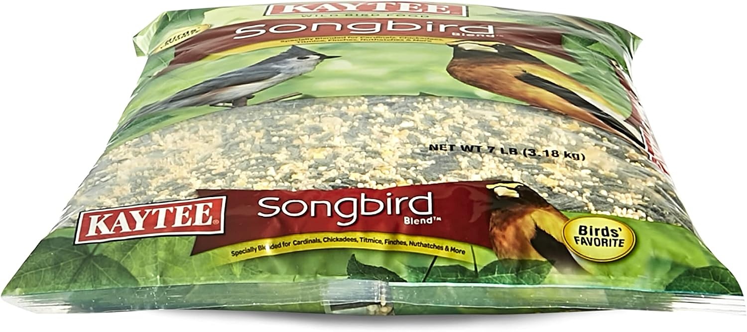 image:imageKaytee Wild Bird Songbird Blend Food Seed 7 Pound7 Pound Pack of 2