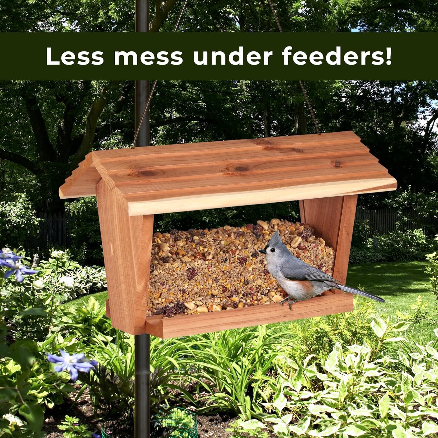 image:imageKaytee Wild Bird Ultra No Mess Nut amp Fruit Food Seed Blend For Blue Jays Woodpeckers Juncos Cardinals Grosbeaks Sparrows and Finches 55 Pound55 Pound Pack of 2
