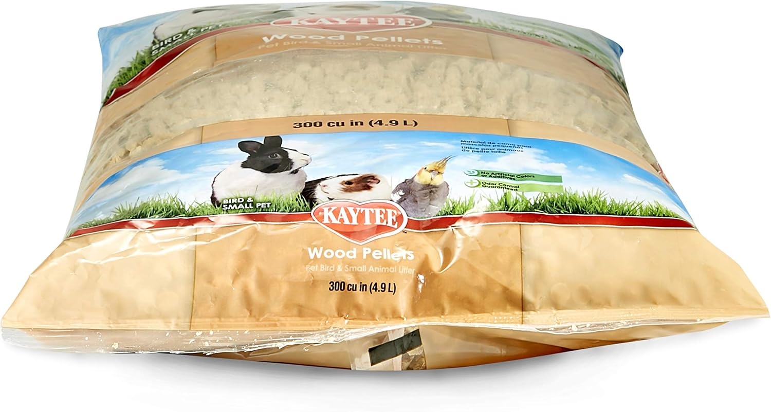 image:imageKaytee Wood Pellets Pet Bird amp Small Animal Litter 8 lb Bag165 Fl Oz Pack of 1