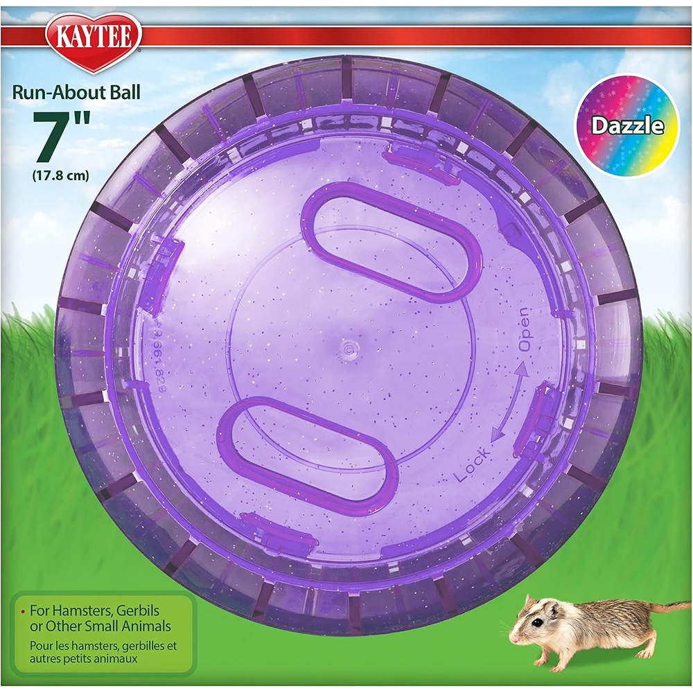 image:imageKaytee 115 Clear RunAbout Exercise Ball for Hamster amp Gerbil PetsDazzle