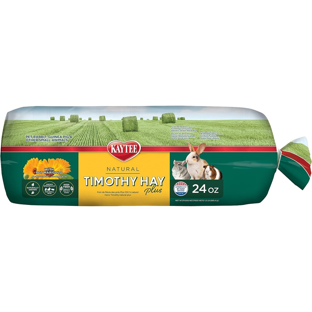image:imageKaytee All Natural Timothy Hay Plus Carrots for Guinea Pig amp RabbitMarigold