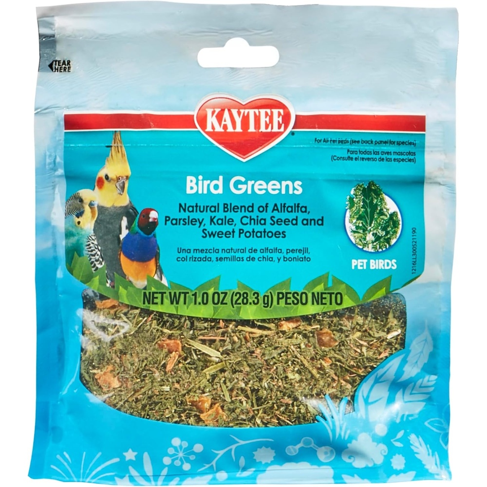 image:imageKaytee Bird Greens Bird Treats for Pet Birds 1 oz1 Ounce Pack of 1