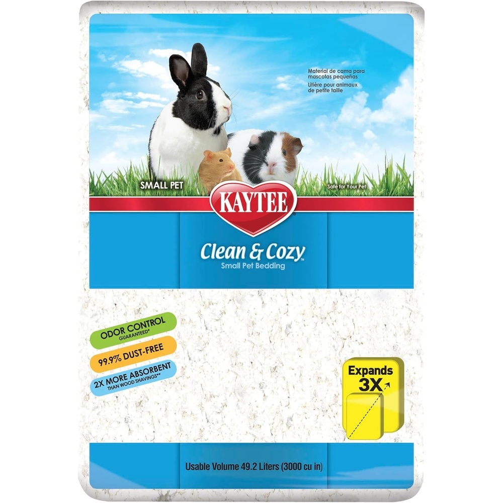 image:imageKaytee Clean amp Cozy Paper Bedding for Small Animals White 492 Liters492 Liters