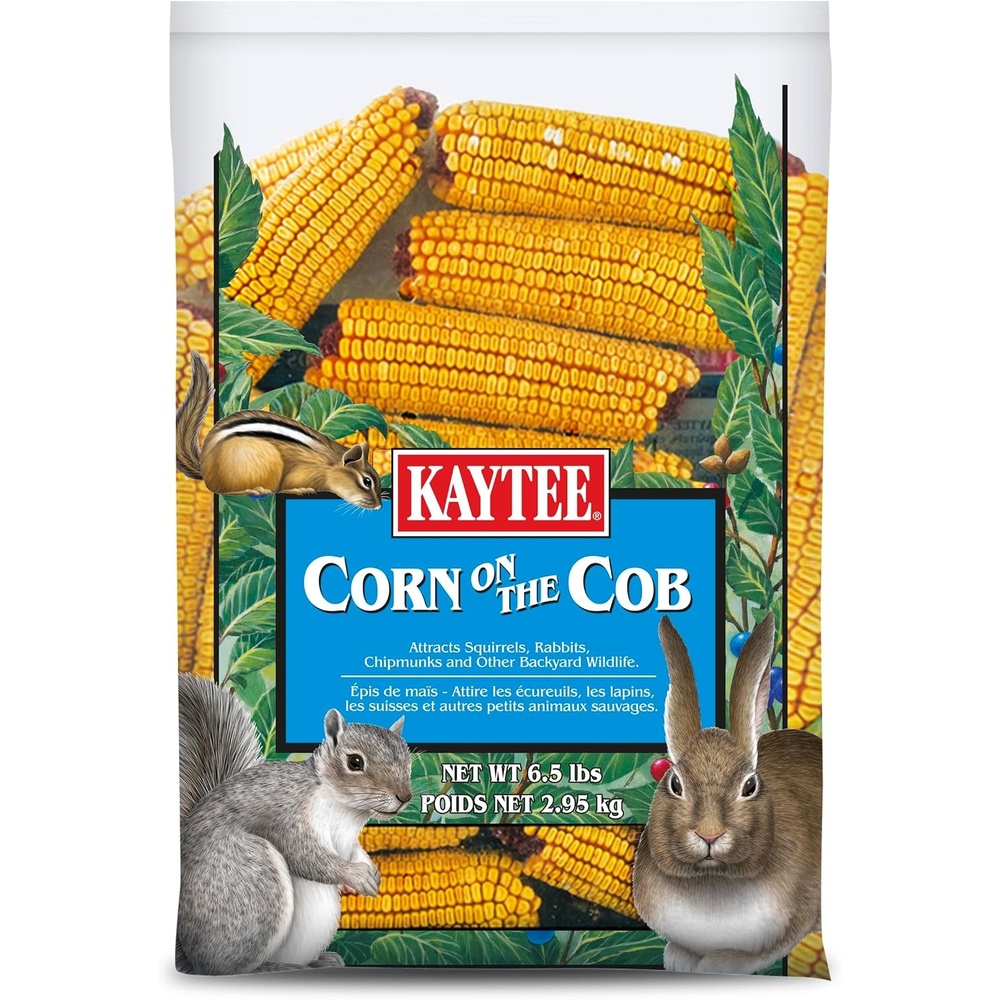 image:imageKaytee Corn on the Cob for Wildlife Feeding Squirrels amp Deer 65 lb65 Pound Pack of 1