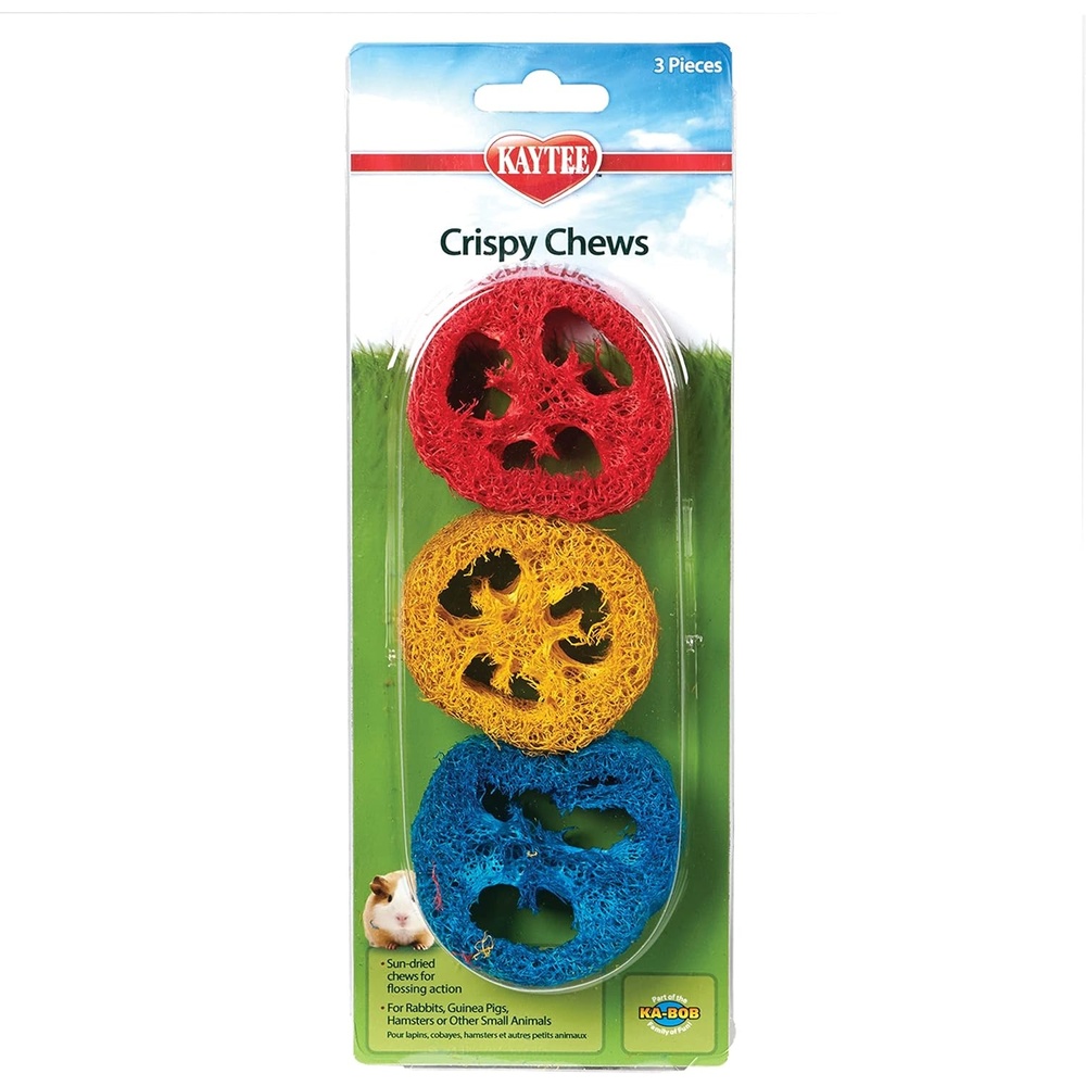 image:imageKaytee Crispy Chews 3pack For Pet Rabbits Chinchillas Guinea Pigs Rats and Other Small Animals001 Ounce Pack of 1