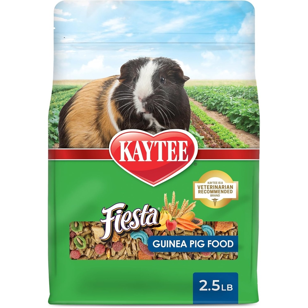image:imageKaytee Fiesta Guinea Pig Food Nutritious Blend 25 Pounds25 Pound Pack of 1