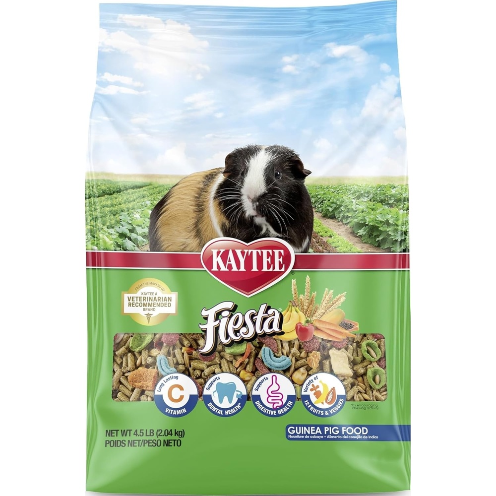 image:imageKaytee Fiesta Guinea Pig Food Nutritious Blend 25 Pounds45 Pound Pack of 1