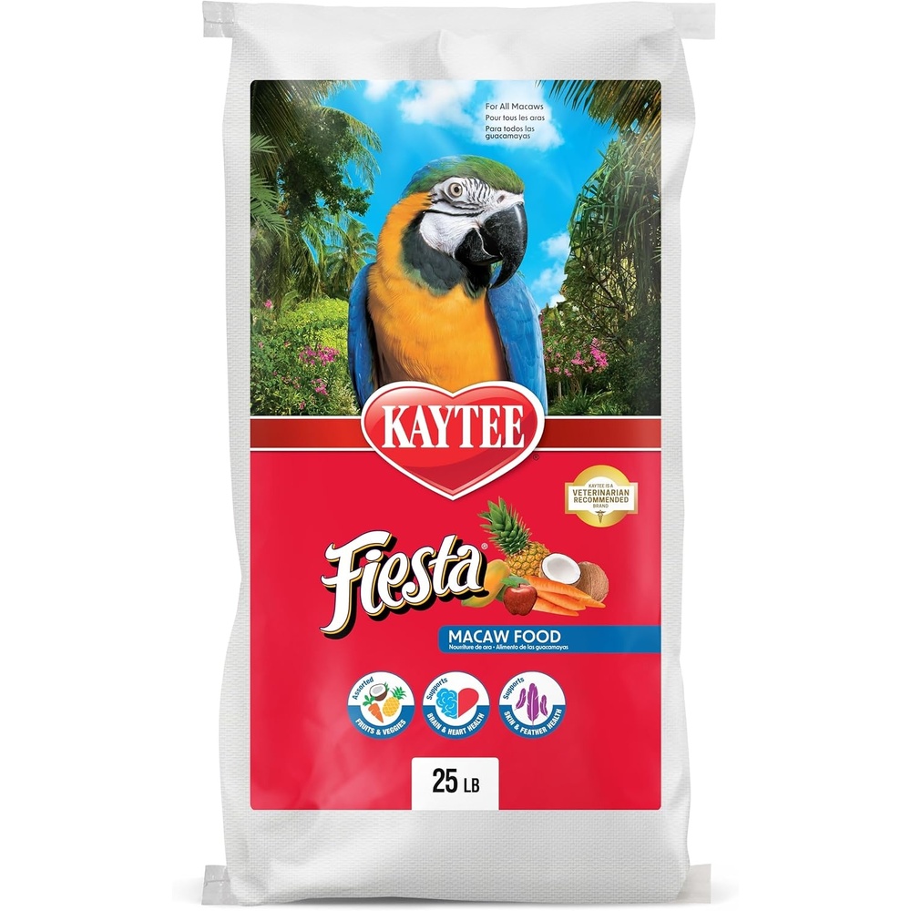 image:imageKaytee Fiesta Macaw Food Nutritious and Fun Blend 45 Pounds25 Pound Pack of 1