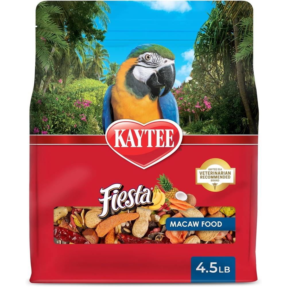 image:imageKaytee Fiesta Macaw Food Nutritious and Fun Blend 45 Pounds45 Pound Pack of 1