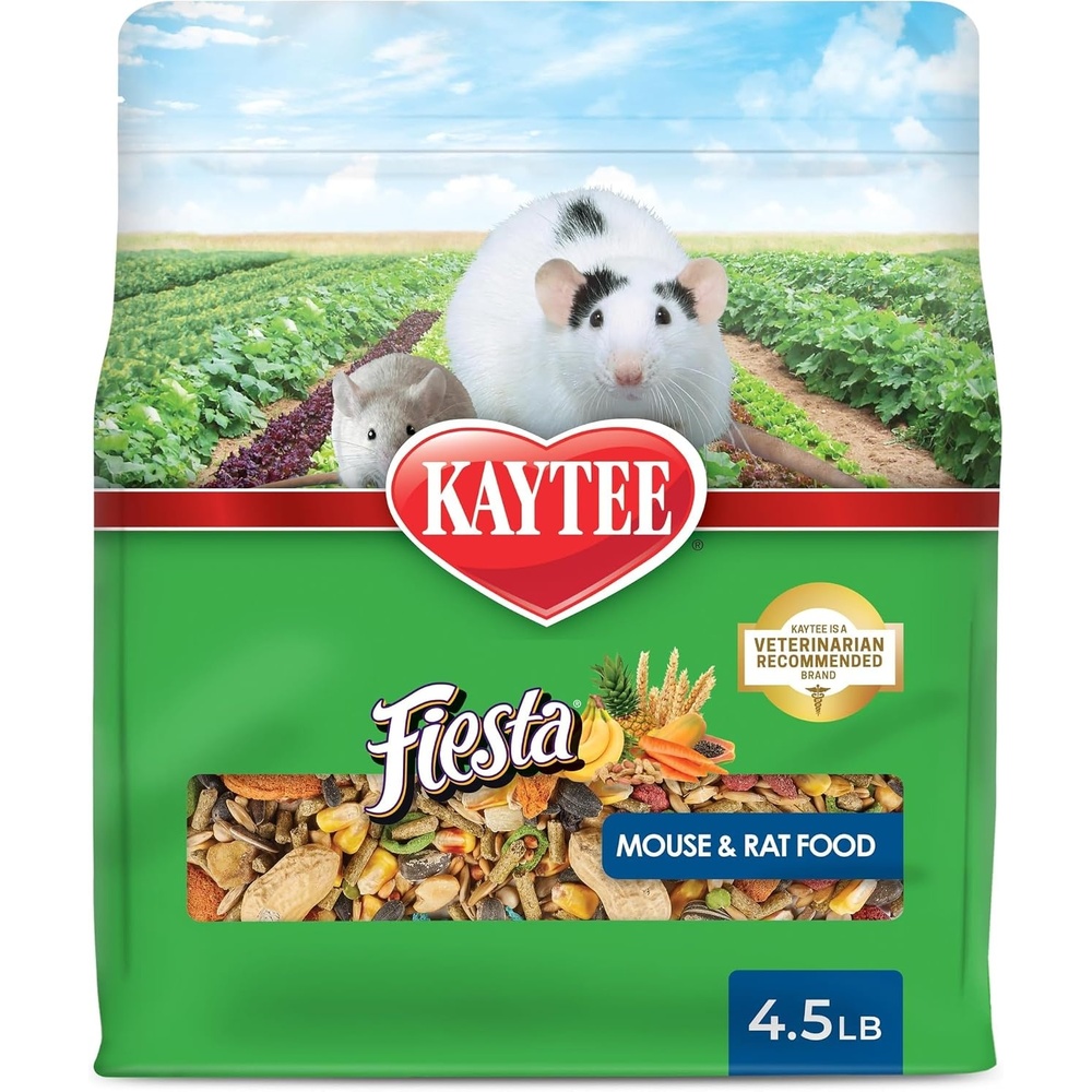 image:imageKaytee Fiesta Mouse amp Rat Food Nutritious Blend 45 Pounds45 Pound Pack of 6