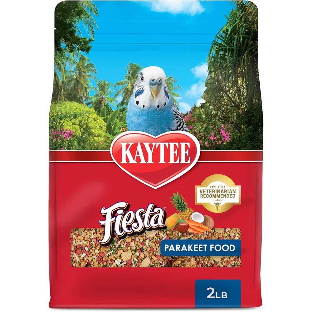 image:imageKaytee Fiesta Parakeet Food Nutritious and Fun Blend 2 Pounds2 Pound Pack of 1