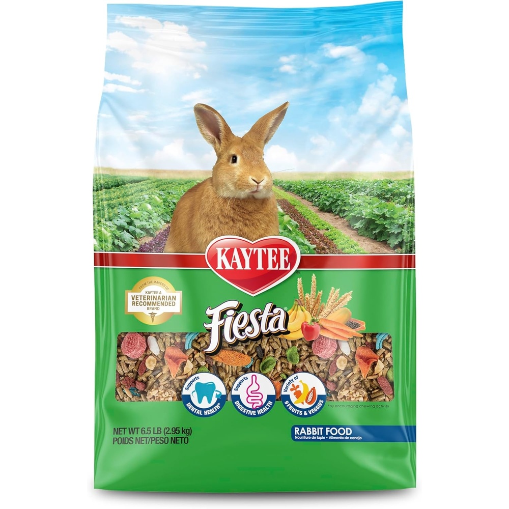 image:imageKaytee Fiesta Rabbit Food Supports Dental Health and Digestion65 Pound Pack of 1