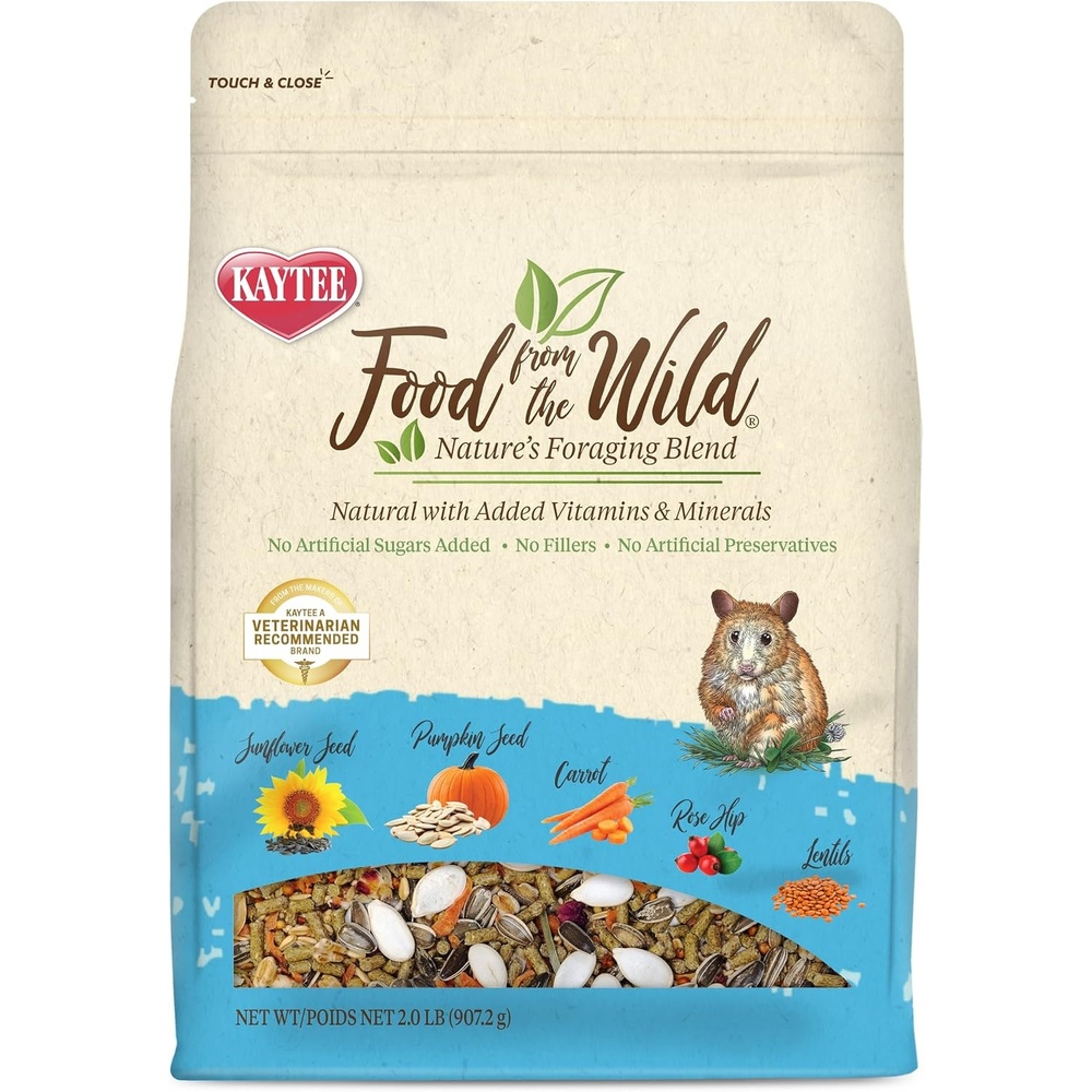 image:imageKaytee Food from the Wild Pet Hamster and Gerbil Food 2 OunceFlavor Medley